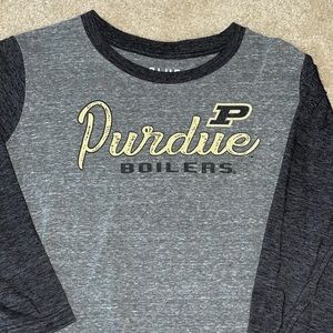 Purdue 3/4 sleeved shirt